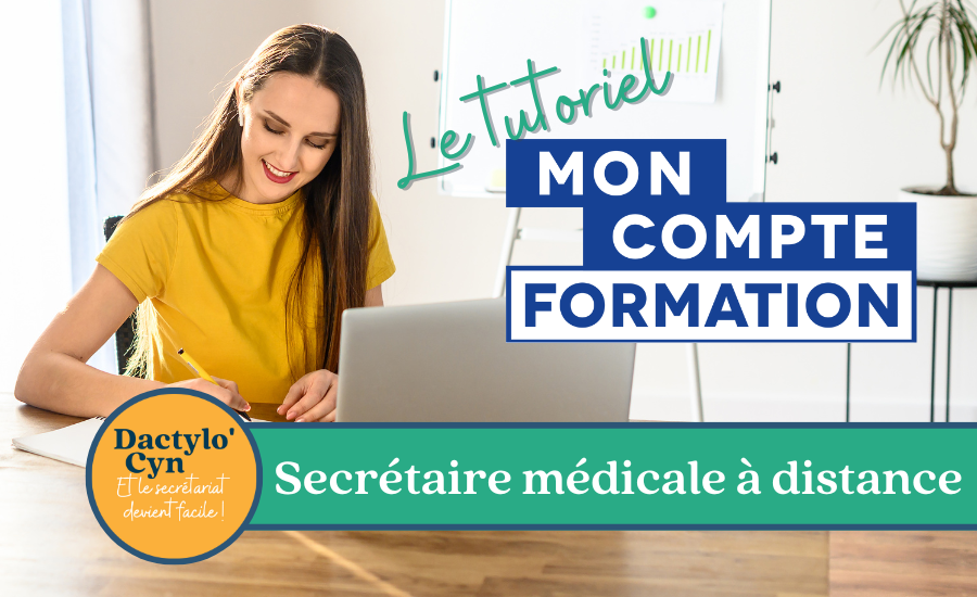 tutoriel secrétaire assistante mon compte formation 